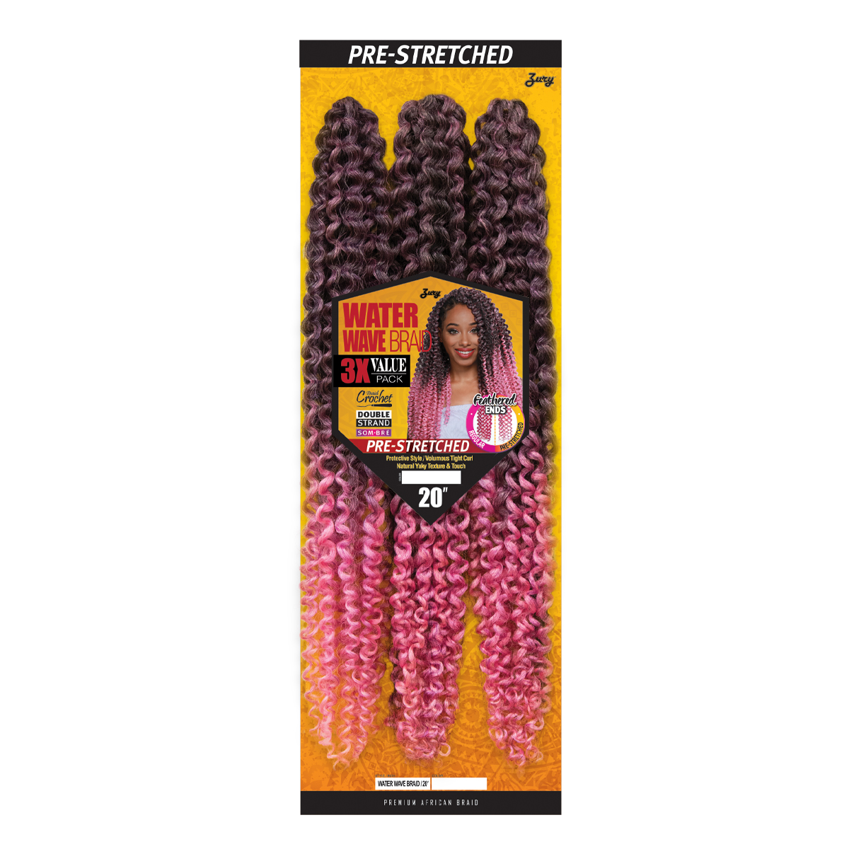 Water Wave Braid 20" 3x