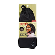 Waterproof Satin Lined Rain Cap [X Large] [Black] #HQ501