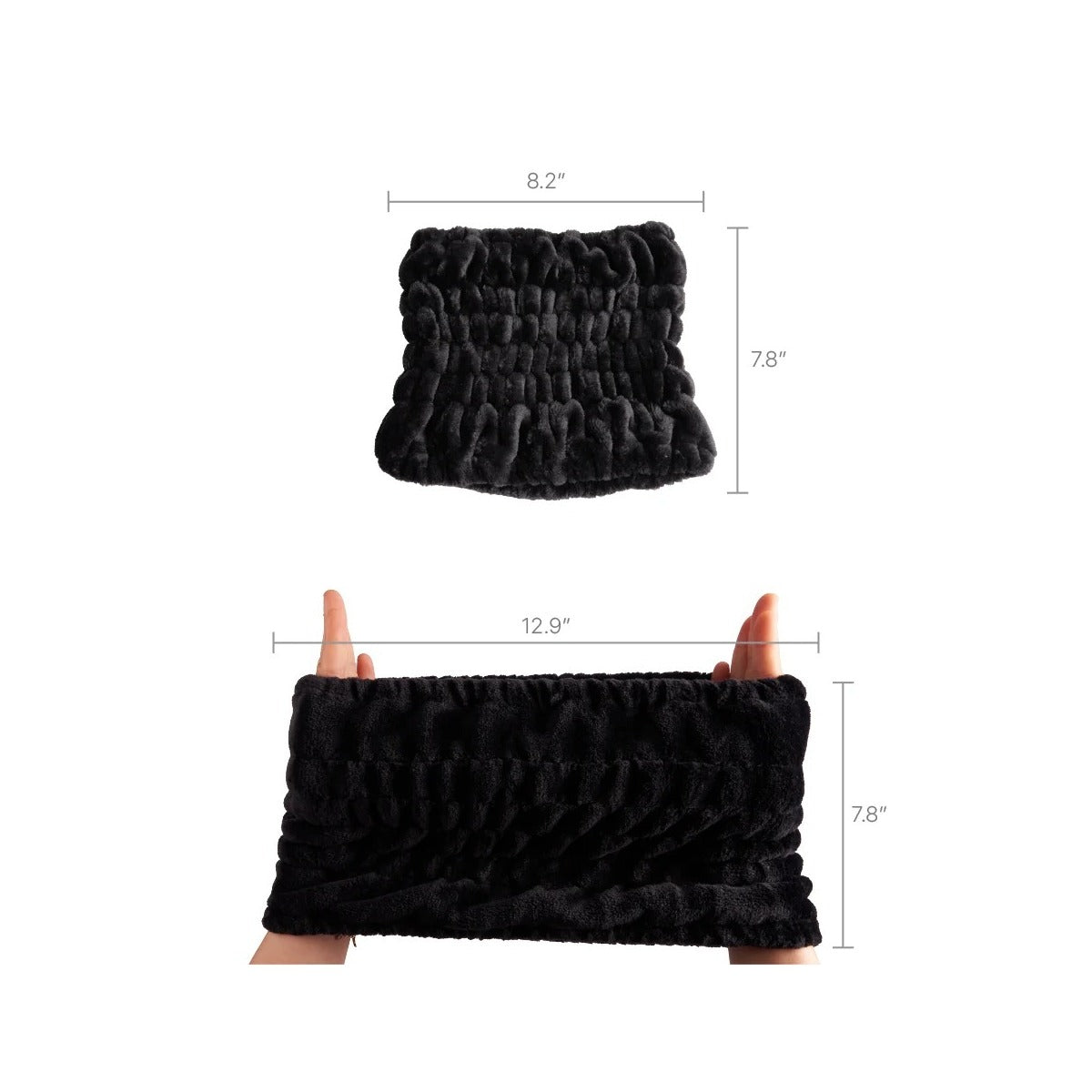 Bandeau large pour spa [Noir] #HQ901