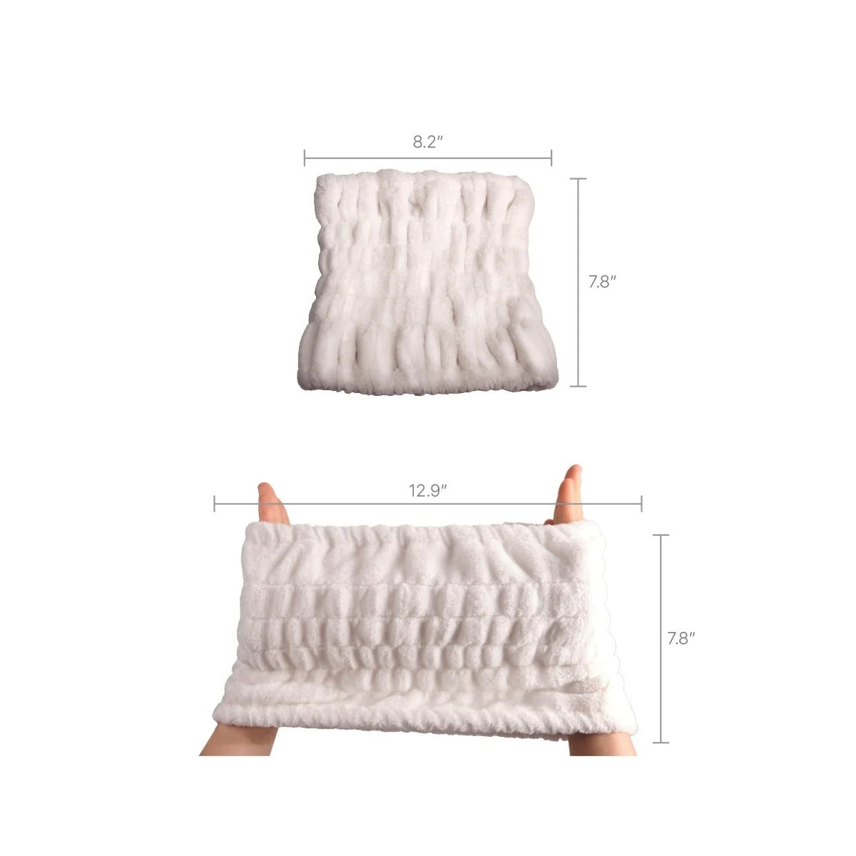 Bandeau large pour spa [Blanc] #HQ902