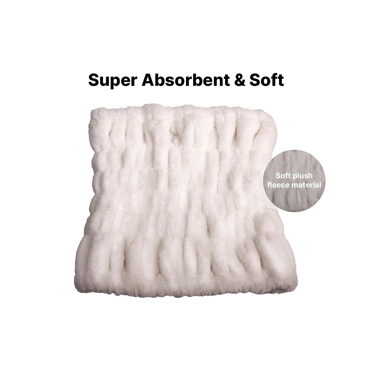 Bandeau large pour spa [Blanc] #HQ902