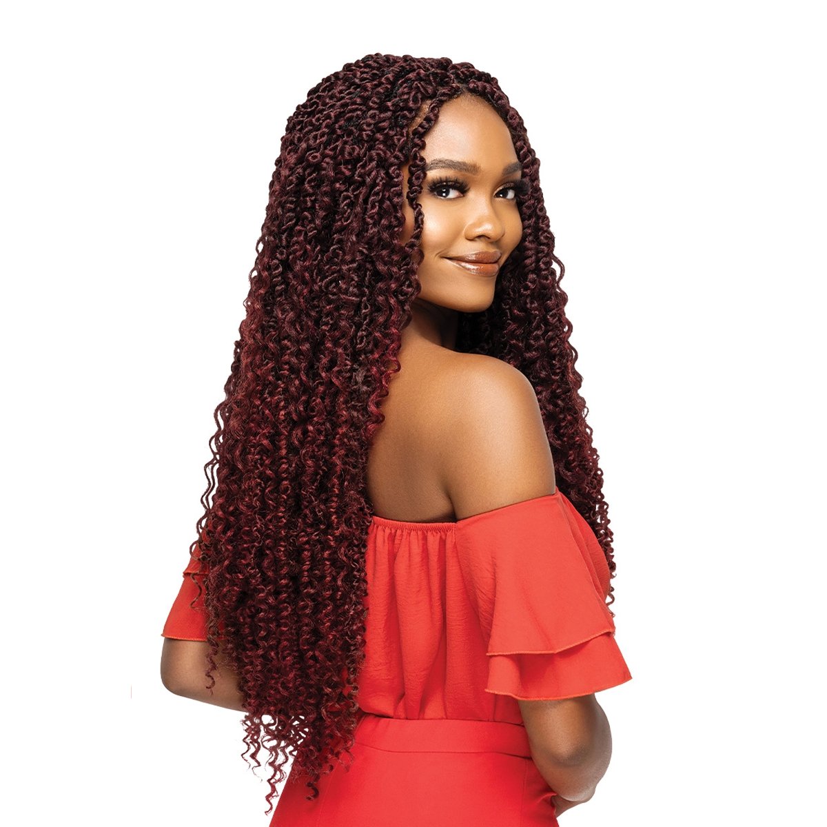 X-Pression Twisted Up Crochet Braid Boho Passion Waterwave 24"