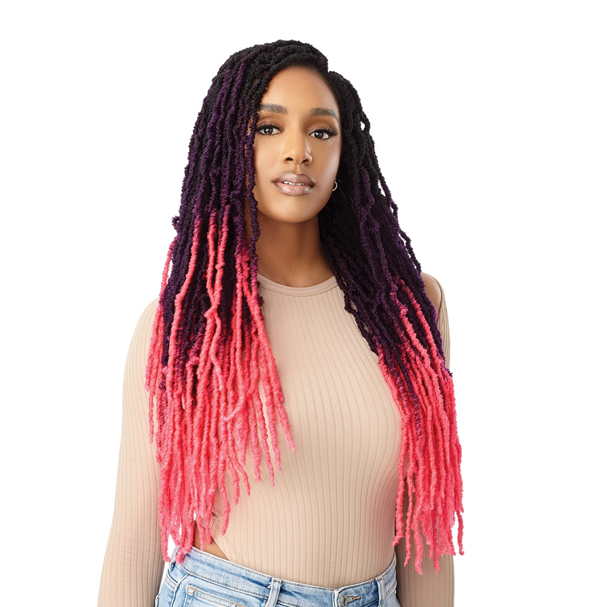 Tresses crochet X-Pression Twisted Up Borabora Locs 24" 3x