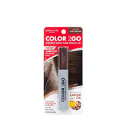ABSOLUTE NEW YORK Color 2GO instant gray hair cover pen dark brown hair touch up with castor oil