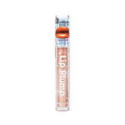ABSOLUTE NEW YORK Sunstone plumping lip gloss with shimmer in peachy nude tube showing glittery formula