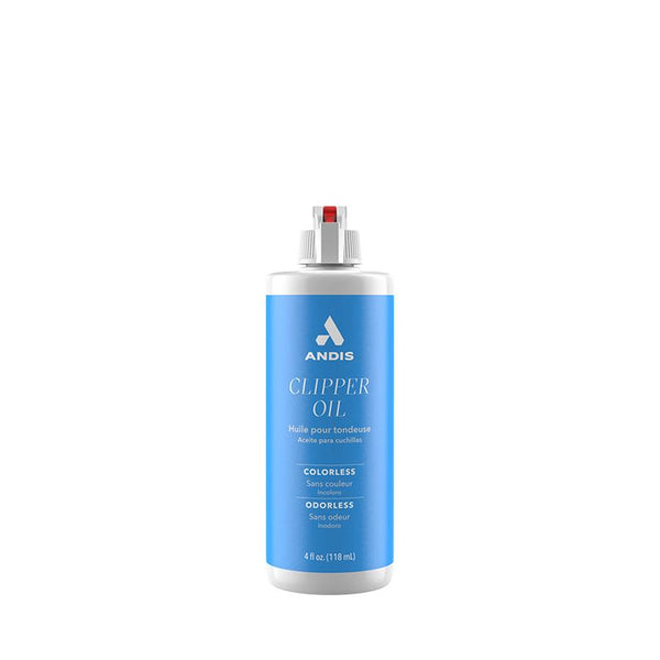 Andis Clipper Oil 4 fl oz bottle colorless odorless clipper lubricant for professional grooming