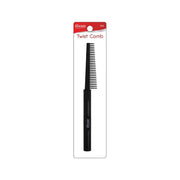 ANNIE twist comb for natural hair retractable black comb in packaging for styling and twist maintenance