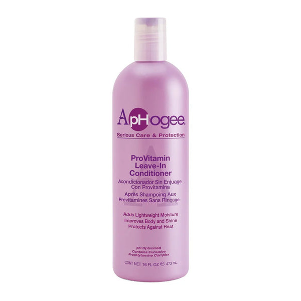 APHOGEE ProVitamin Leave-In Conditioner bottle for deep moisture shampoo hair care