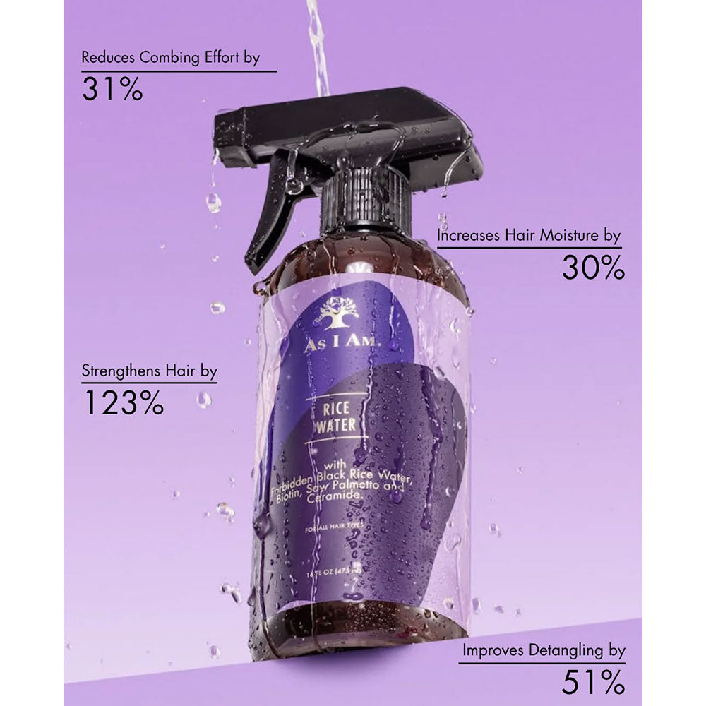 Spray capillaire à l'eau de riz