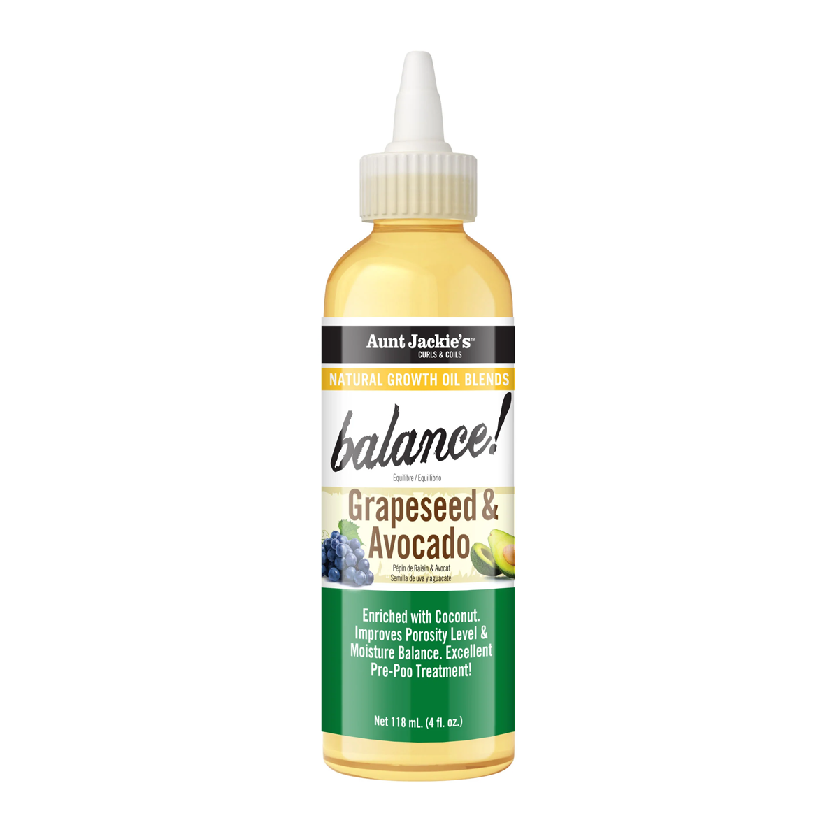 Balance! - Natural Growth Oil Blends [Grapeseed & Avocado]