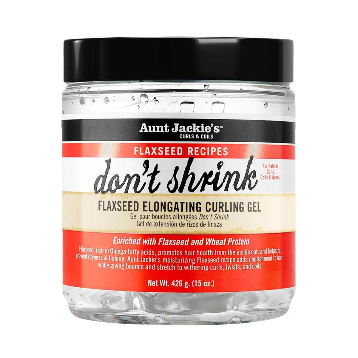 Don't Shrink Flaxseed Elongating Curling Gel