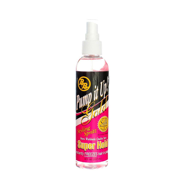 Pump It Up! Super Hold Gold Styling Spritz