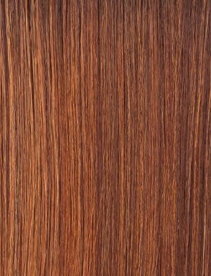 SENSATIONNEL straight chestnut brown wig hair texture closeup showing silky strands HD lace wig for women