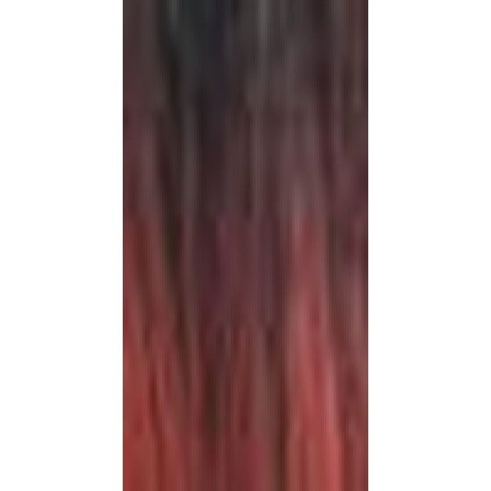BOBBI BOSS Boss Lace 13X5 HD wig long straight ombre with dark brown roots fading to burgundy red ends
