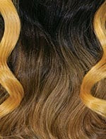 SENSATIONNEL Butta Lace Butta Unit 2 wig dark roots to honey blonde ombre with soft S waves