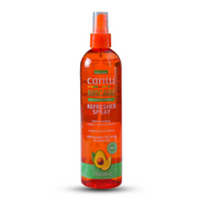 CANTU avocado hydrating refresher spray orange bottle with spray nozzle for natural curls