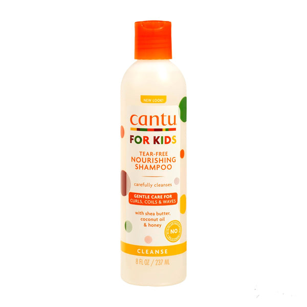 CANTU For Kids tear-free kids shampoo nourishing gentle cleanser with shea butter coconut oil and honey 8 fl oz