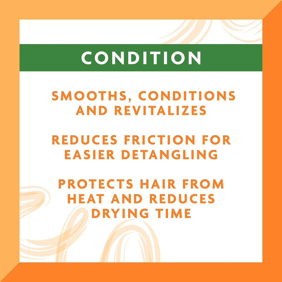 Cantu shea butter leave-in conditioner smooths, conditions and protects hair while reducing drying time