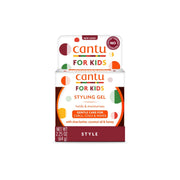 CANTU For Kids styling gel for kids hair boxed jar gentle hold moisturizes curls coils and waves