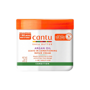 Crème Réparatrice Après-Shampoing à l'Huile d'Argan cantu Argan Oil Leave-In Conditioning Repair Cream 16oz