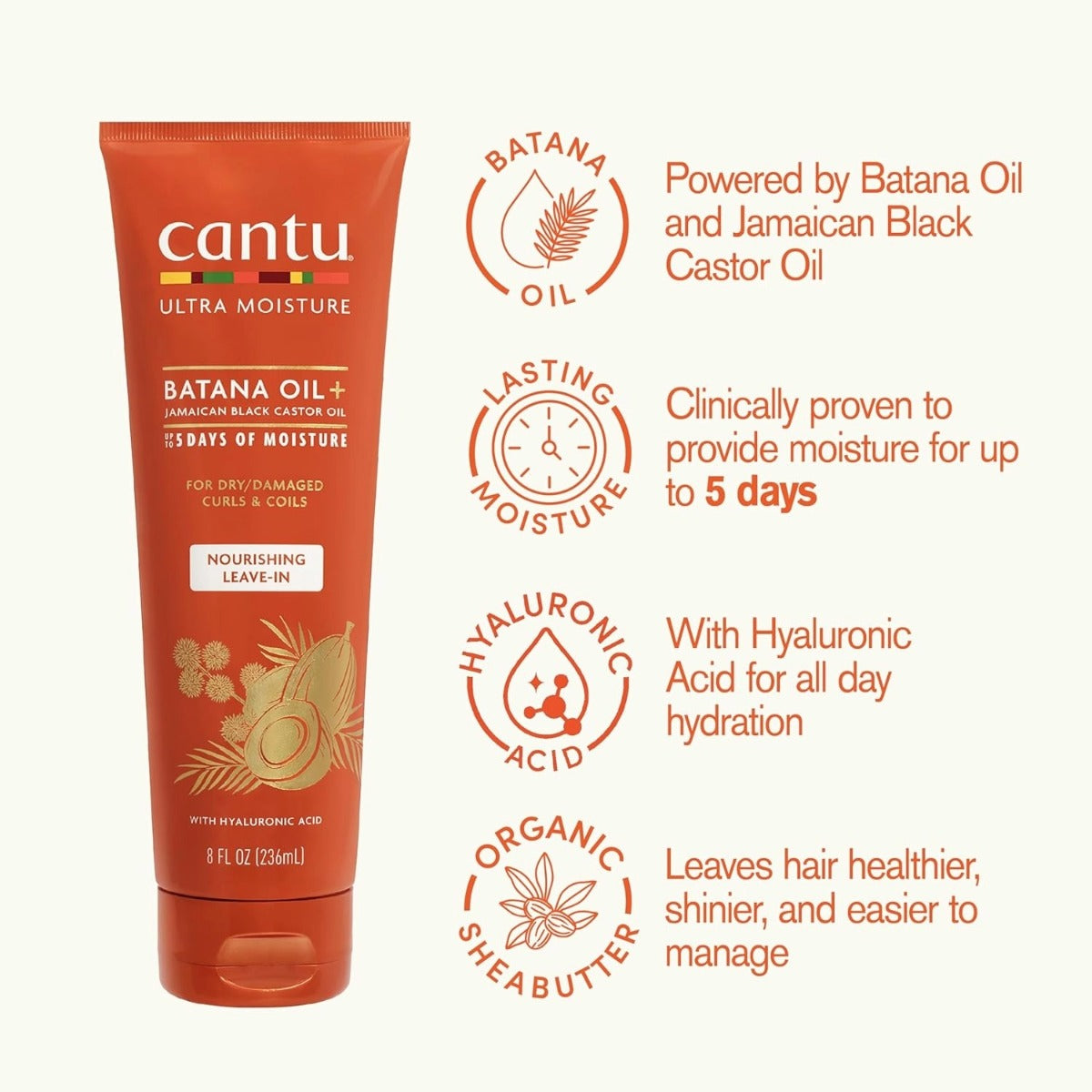 cantu Batana Oil Leave-In 8oz