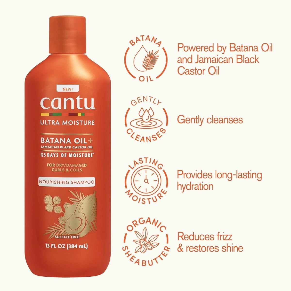 cantu Batana Oil Shampoo 13oz