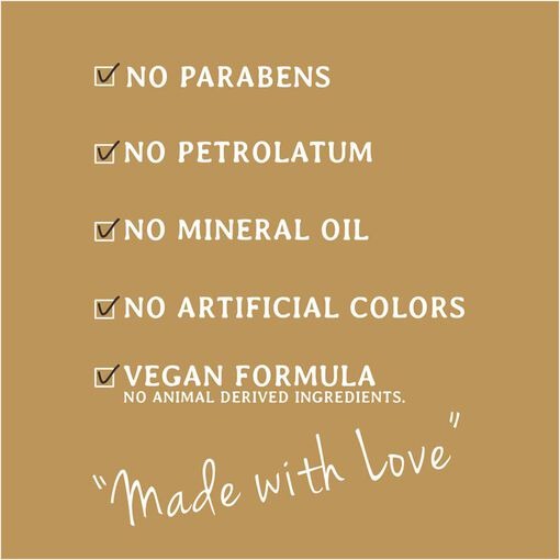 CAROLS DAUGHTER leave-in milk for natural hair label showing no parabens petrolatum mineral oil no artificial colors vegan formula