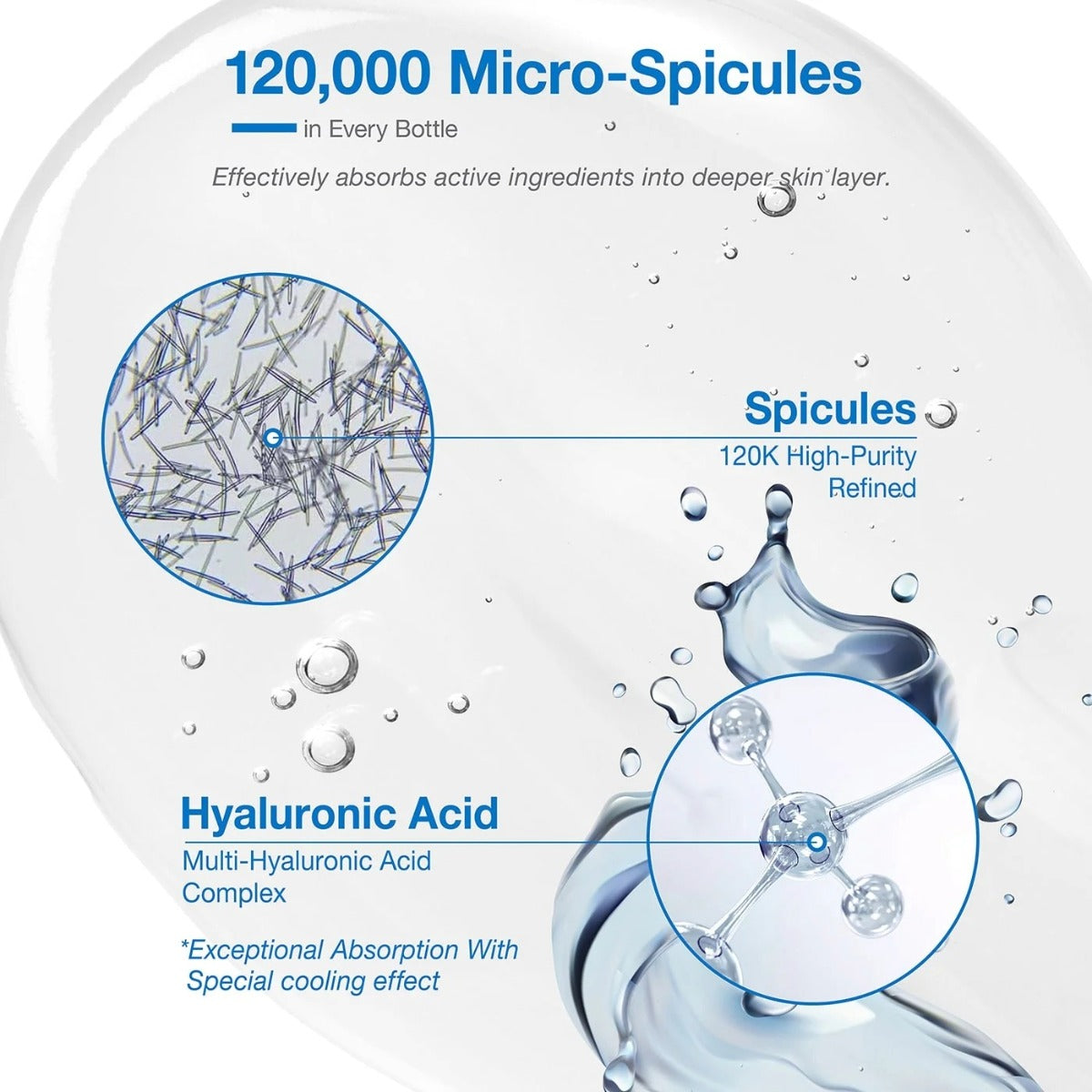 Hyaluronic Spicule Serum [120,000]