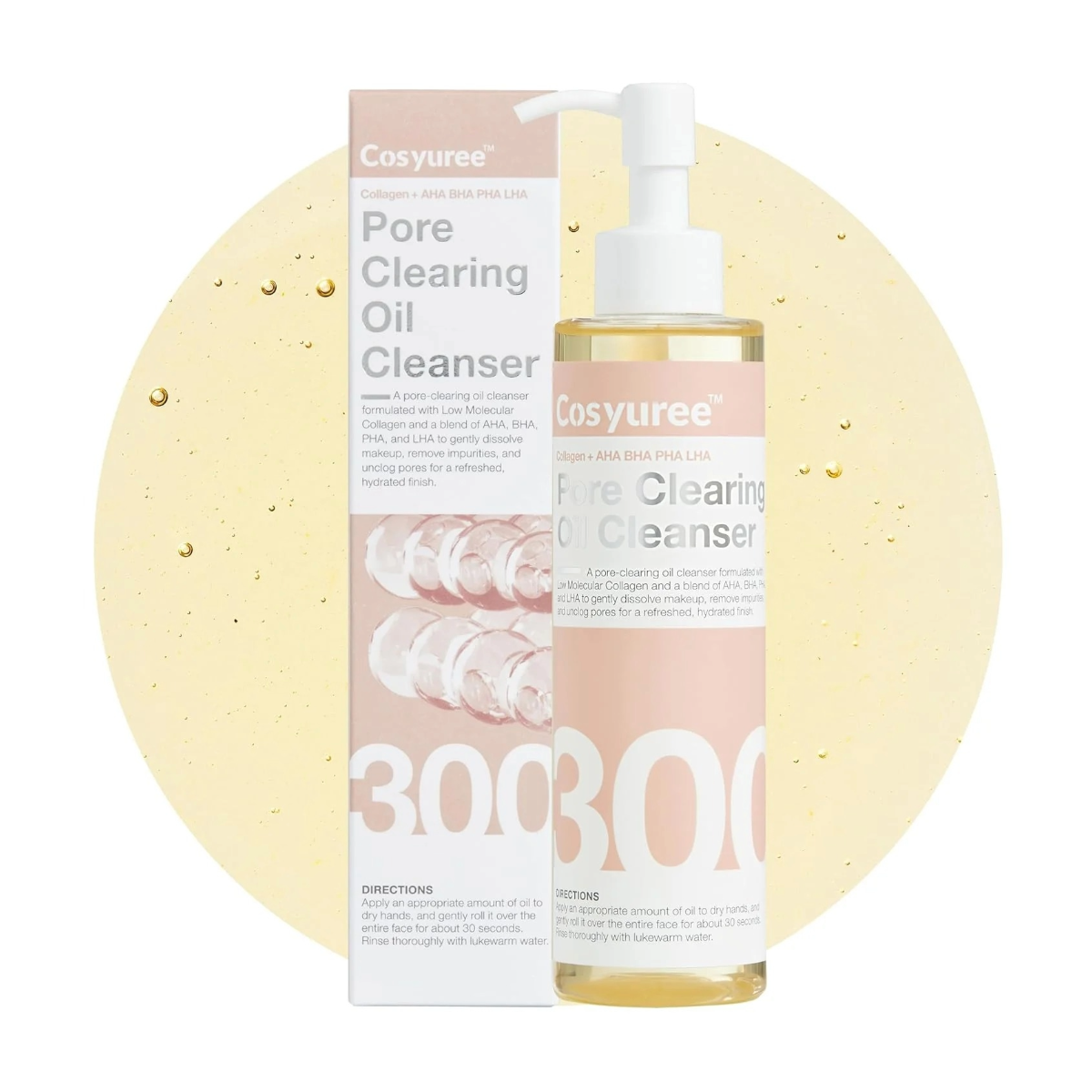 Collagen + Aha Bha Pha Lha Pore Clearing Oil Cleanser