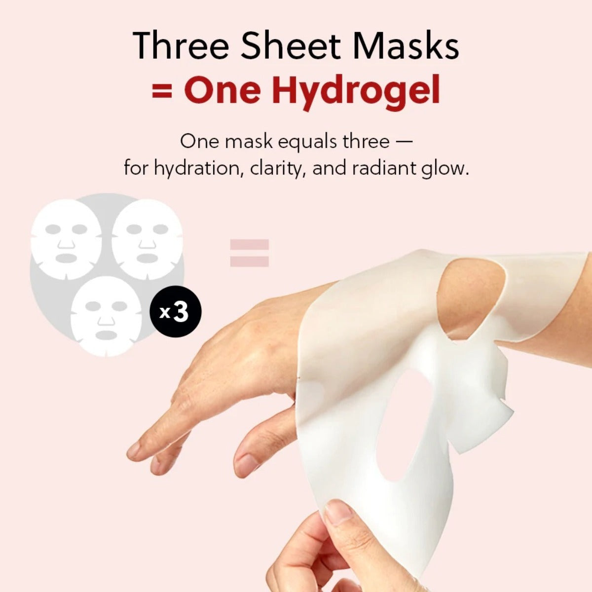 Collagen + Pepta-18 Deep Absorbing Gel Mask 5 pcs