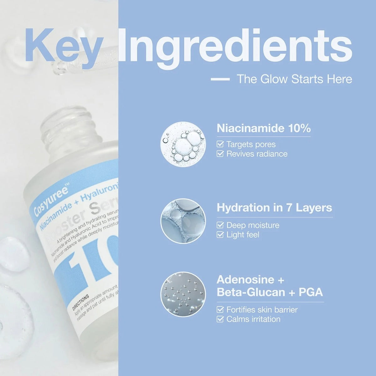 Niacinamide + Hyaluronic Acid Booster Serum