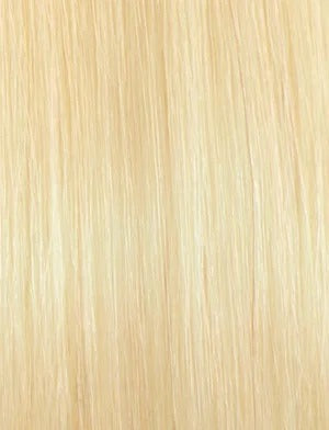 SENSATIONNEL straight 18 inch wig in a smooth platinum blonde hair texture