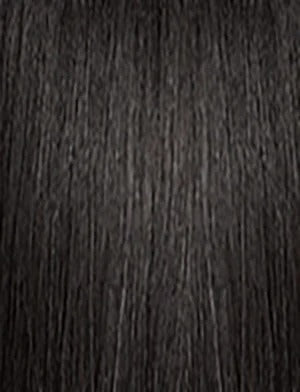SENSATIONNEL straight 18 inch wig with natural black silky hair texture for versatile styling