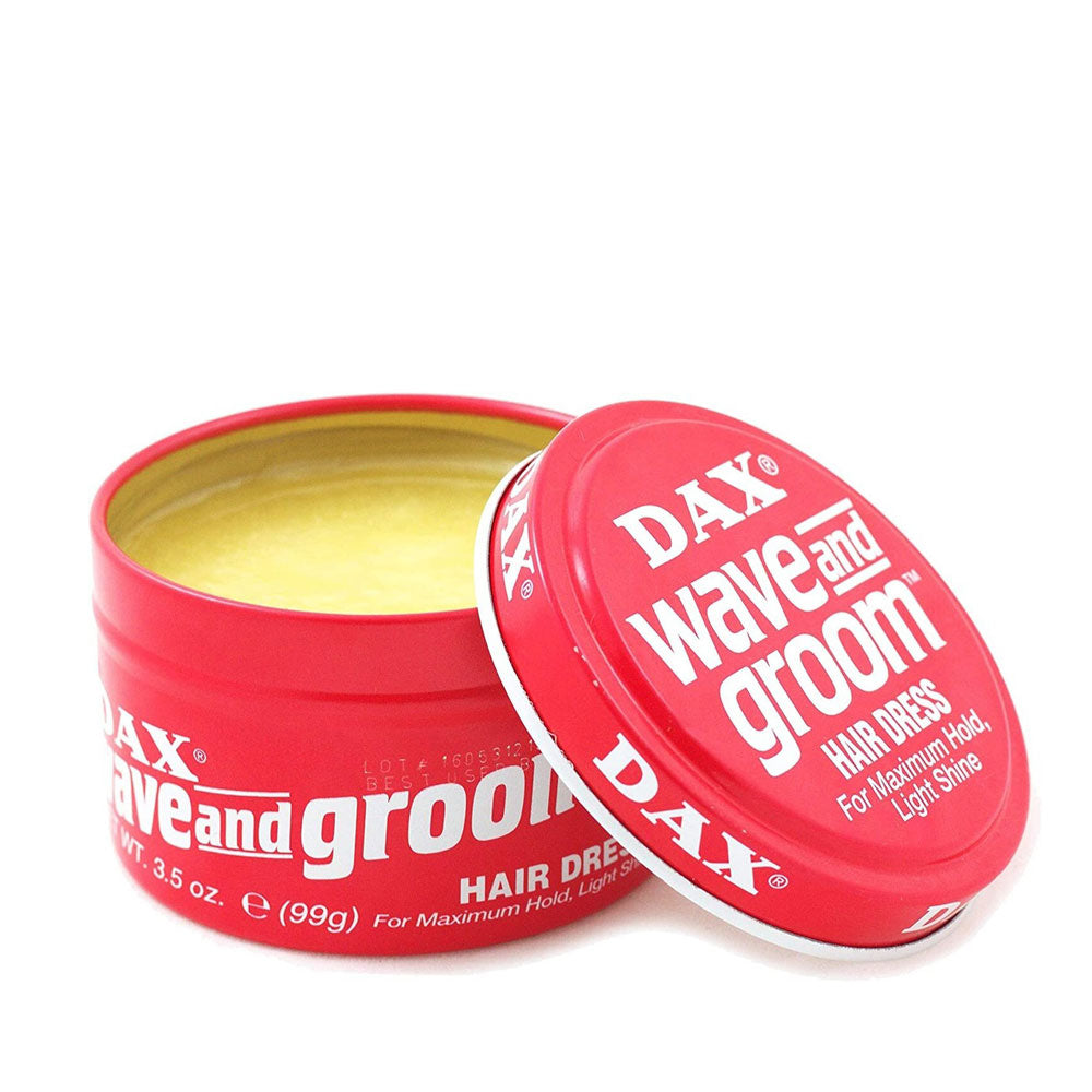 Robe de coiffure ondulée et soignée