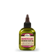 DIFEEL rosemary hair growth oil in small green squeeze bottle with precision applicator nozzle