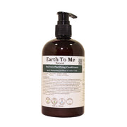 Earth To Me tea tree purifying conditioner pump bottle 12 oz brown label natural hair care