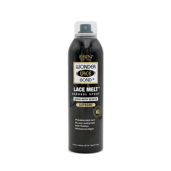 EBIN Wonder Lace Bond Lace Melt aerosol bottle lace wig adhesive spray for undetectable long lasting hold