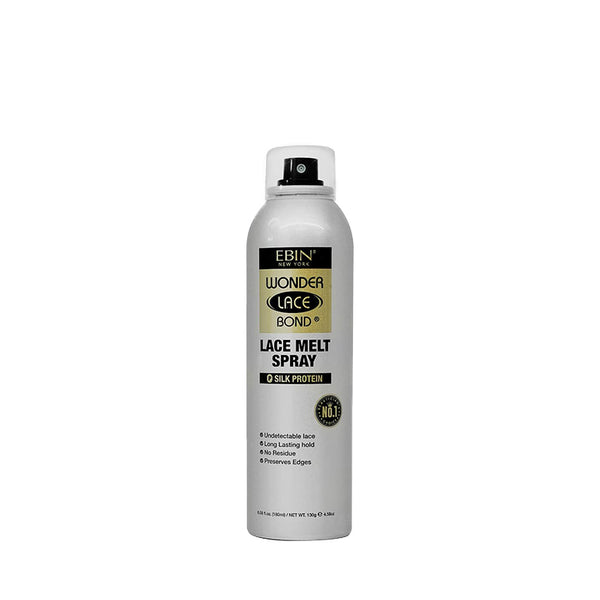 EBIN Wonder Lace Bond aerosol bottle lace melt spray for wigs for secure invisible lace hold