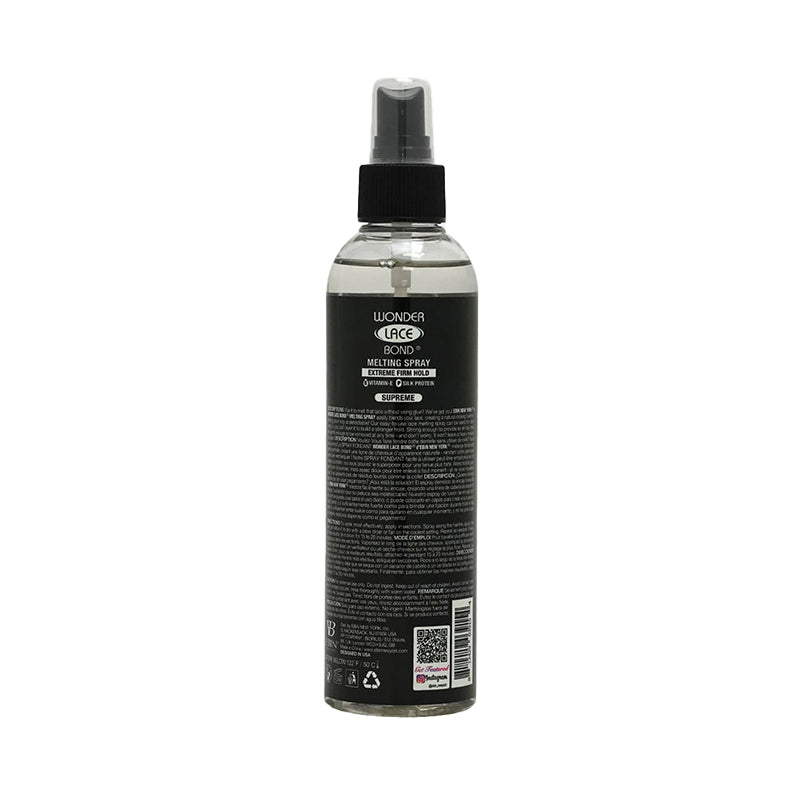 EBIN Wonder Lace Bond Melting spray bottle for strong hold lace wig adhesive spray