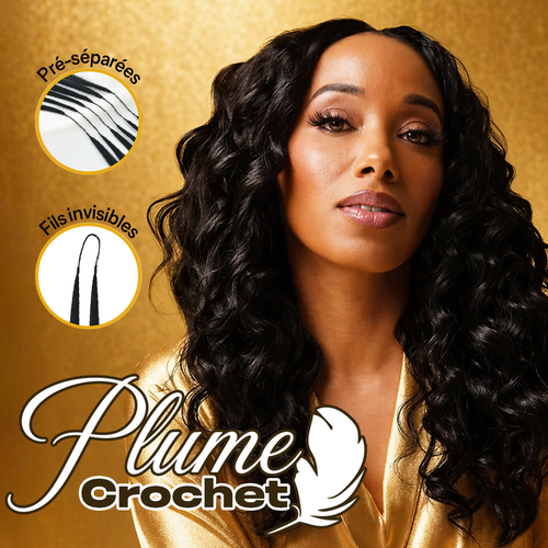 Plume crochet