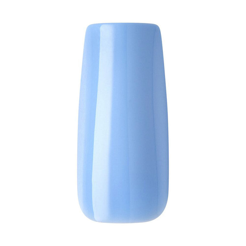 IVY BEAUTY by KISS glossy pastel blue long artificial nail sample trendy press on nails for salon finish