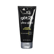 GOT2B ultra glued gel Schwarzkopf styling gel in black tube for strong hold hair care