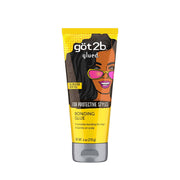 GOT2B glued yellow bonding glue tube for protective styles showing illustration and wig bonding glue
