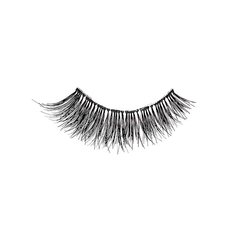 IVY BEAUTY by KISS human hair wispy false lashes single black natural tapered clusters on white background