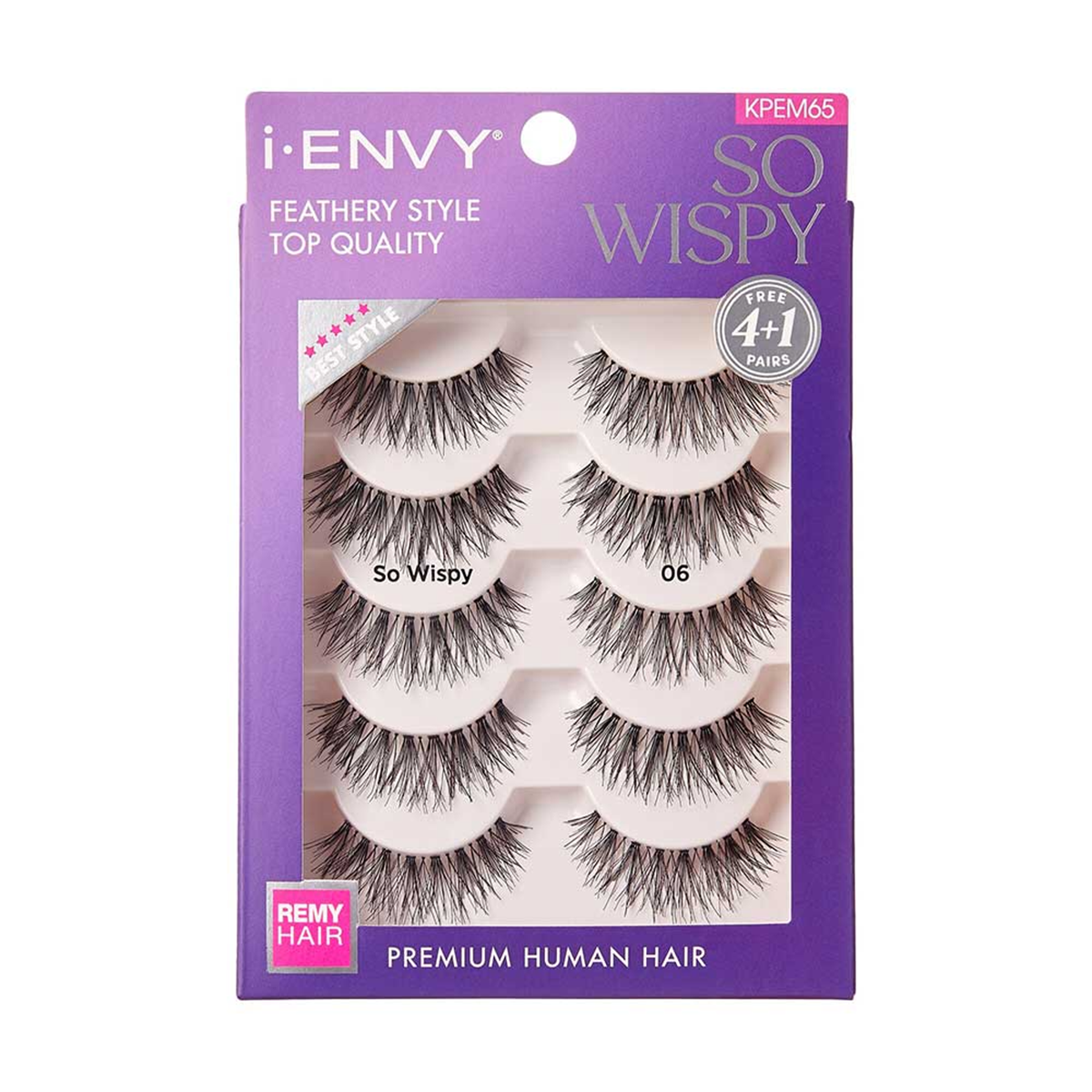 i·ENVY So Wispy Cils Premium 5 Paires #KPEM65