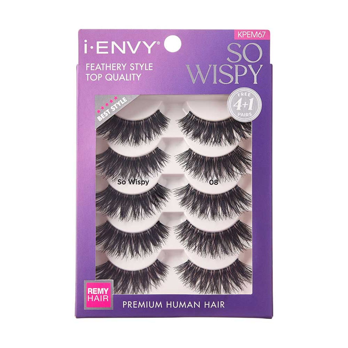 i·ENVY So Wispy Cils Premium 5 Paires #KPEM67