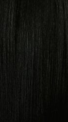 ITS A WIG straight black wig long silky strands HD lace wig with natural hairline for seamless styling