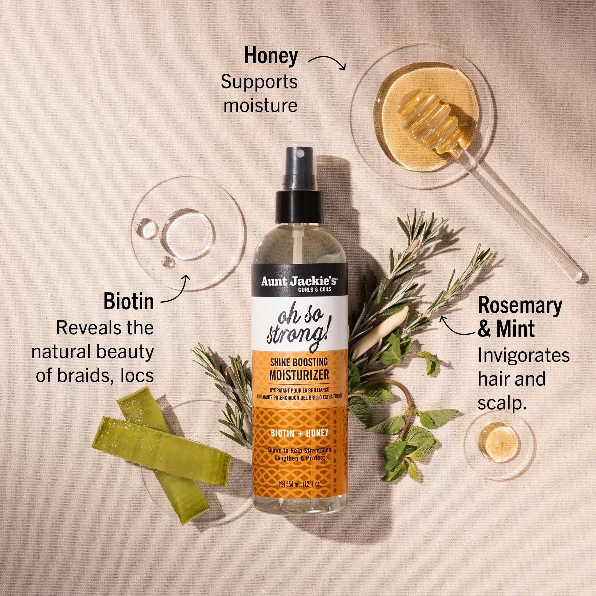 Oh So Strong Hydratant Brillance Boostante