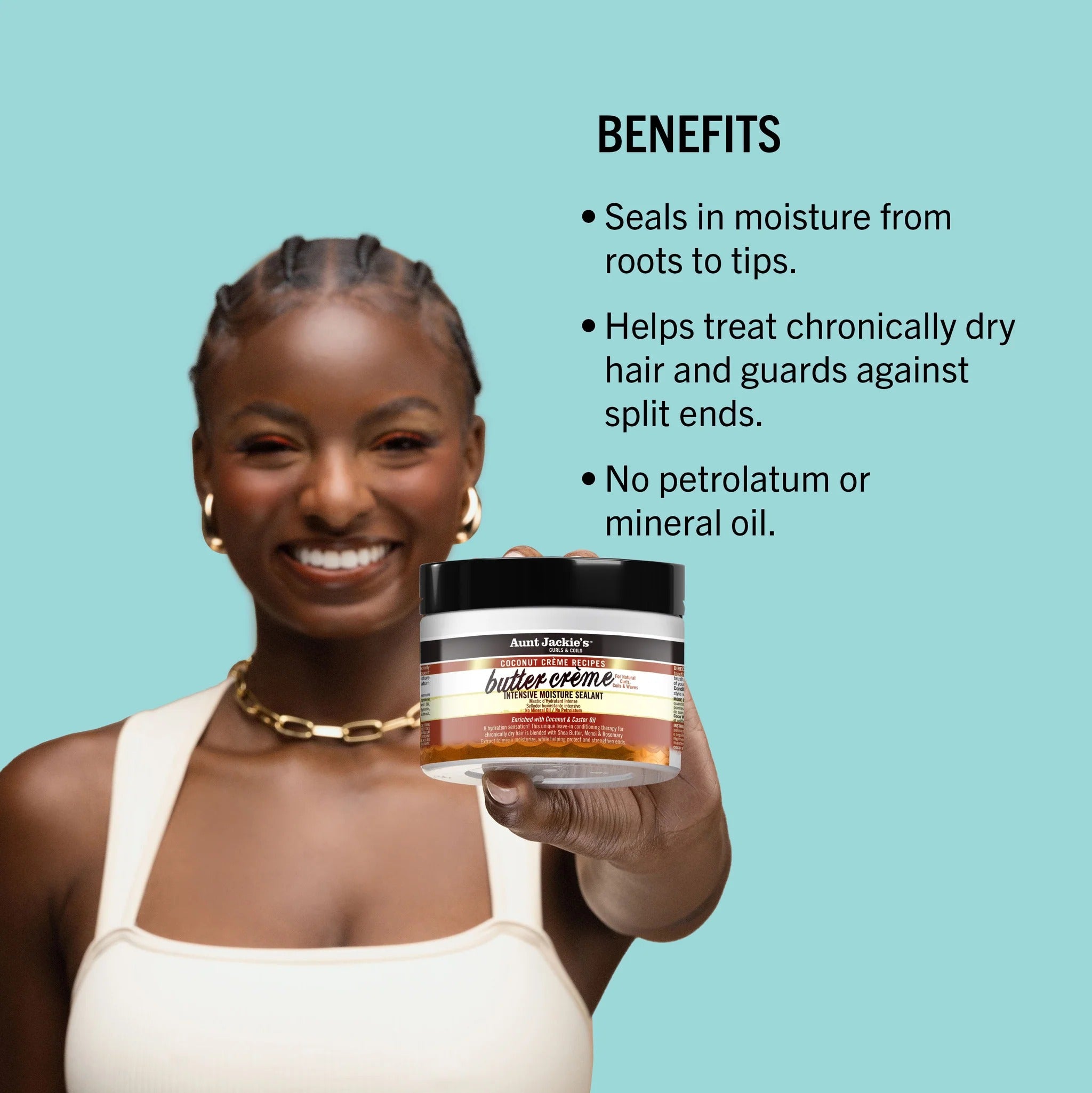 Crème de noix de coco hydratante intensive