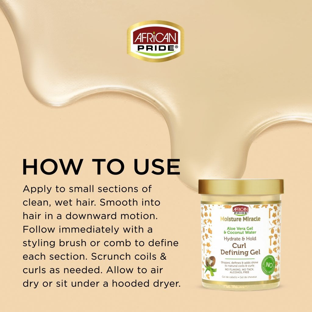 Gel définissant les boucles Moisture Miracle